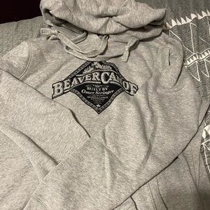 Beaver canoe hoodie